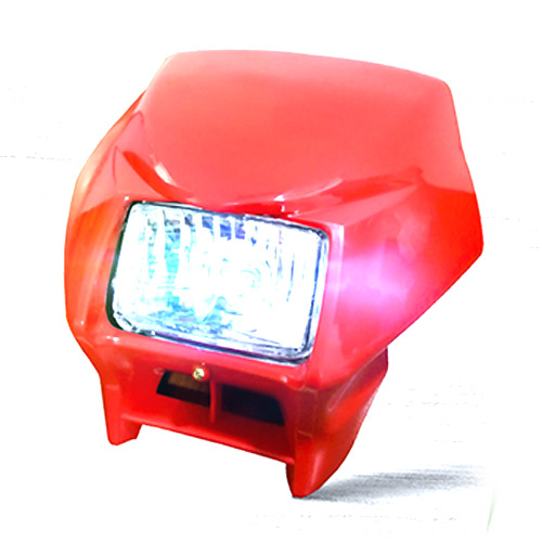 MASCARA C/FARO DELANT NXR125 - ROJO