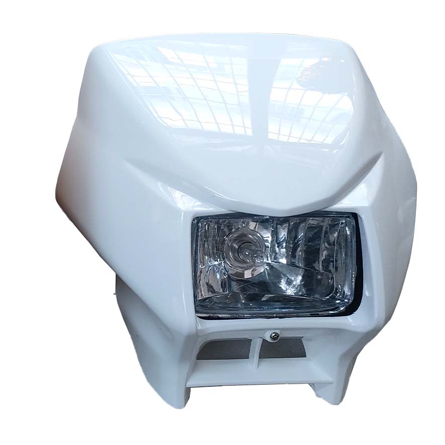MASCARA C/FARO DELANT NXR125 - BLANCO