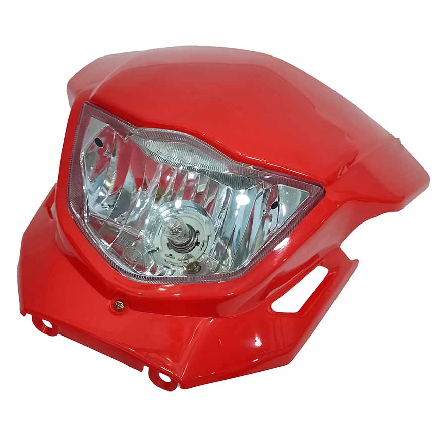 MASCARA C/FARO DELANT TORQUE250 - ROJO