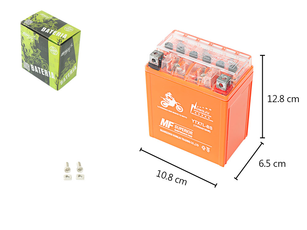 BATERIA GEL NARANJA YTX7L-BS