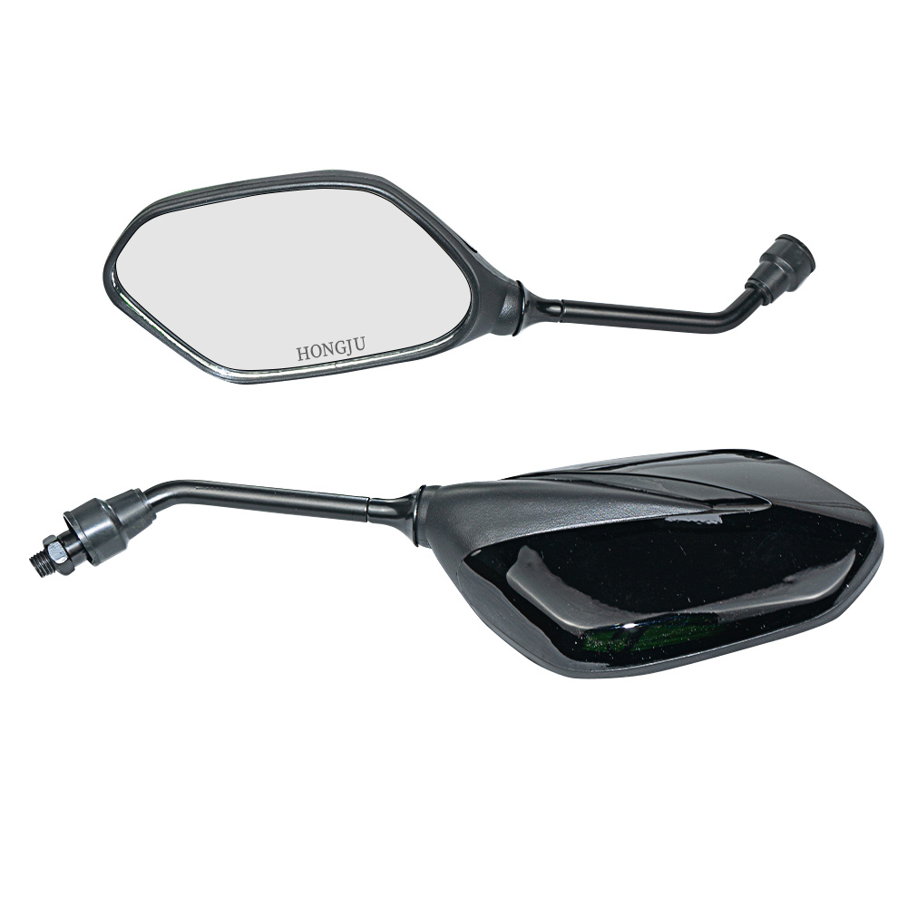 ESPEJO DOBLE COLOR 10MM NEGRO STD