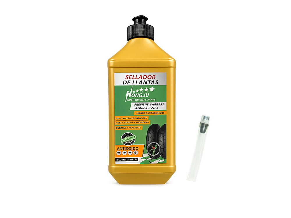 SELLADOR DE LLANTAS CON VALVULA 500ML D777 