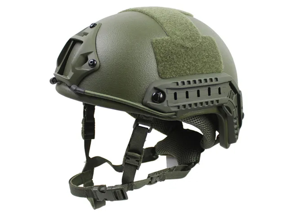CASCO TACTICO VERDE STD