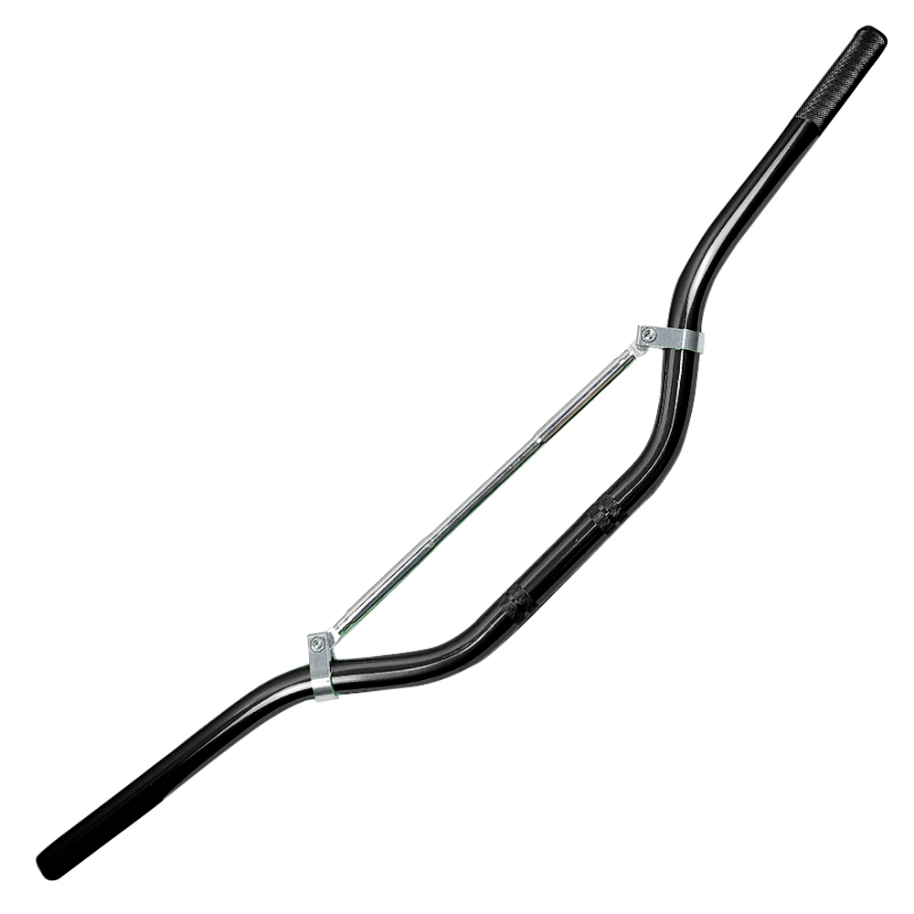 TIMON DE ALUMINIO CON BARRA NEGRO UNIVERSAL