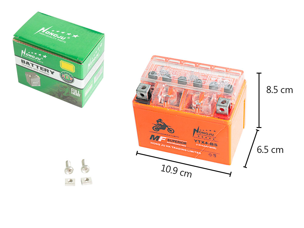 BATERIA GEL NARANJA YTX4-BS