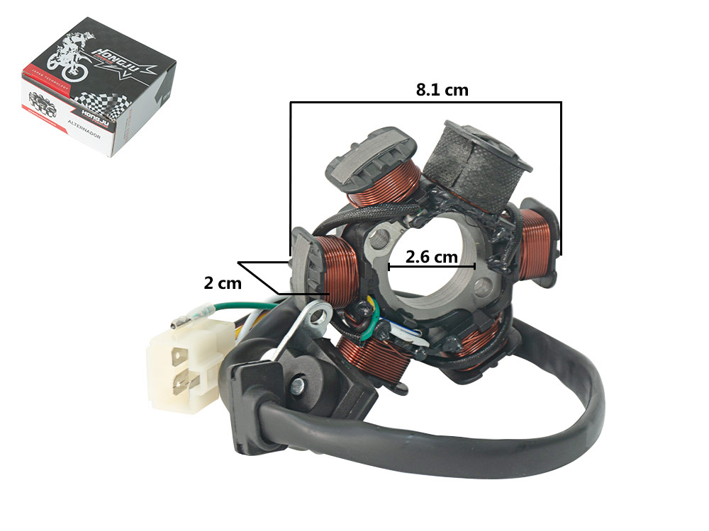 ALTERNADOR C110 - 6P 2H