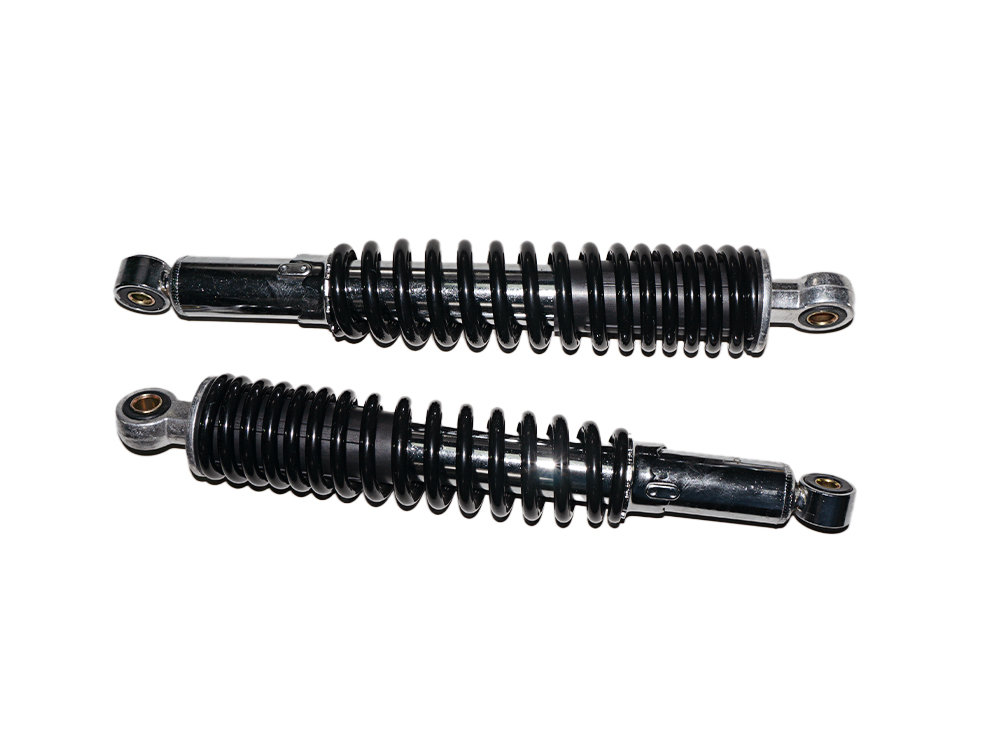 AMORTIGUADOR POST. GL125 EXT:38.5 CM - INT:35.5 CM 16 VUELTAS 8MM