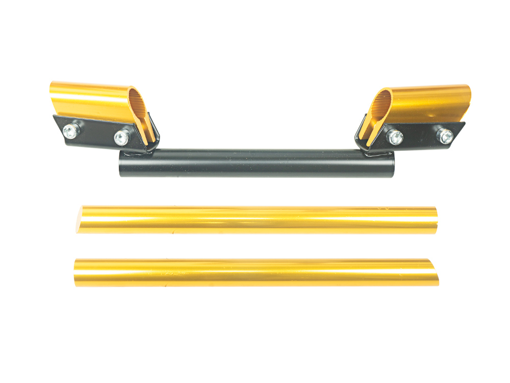 TIMON DE 3 PIEZAS DORADO