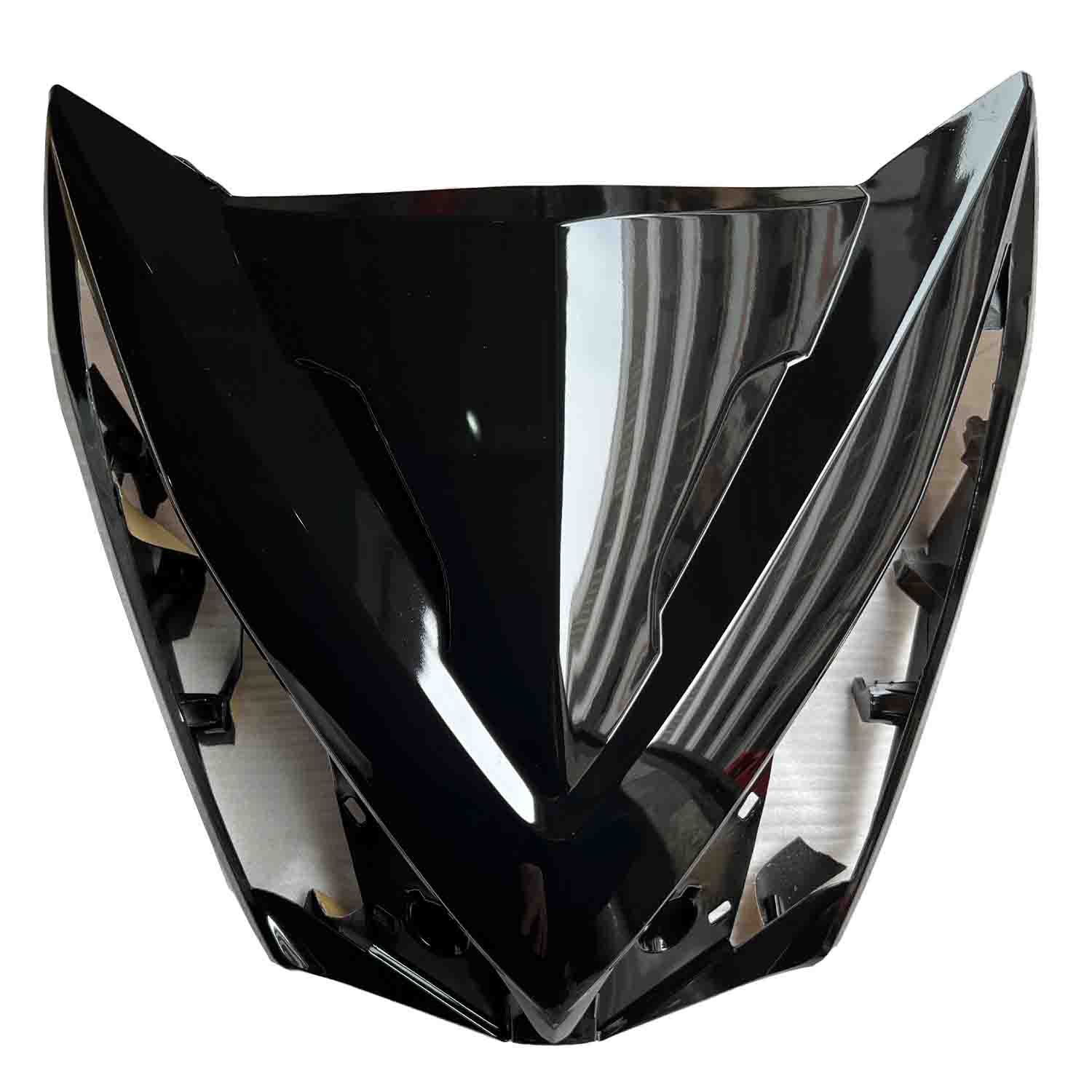 PANEL FRONTAL INTERMITENTE NEGRO BRILLANTE WAVE S