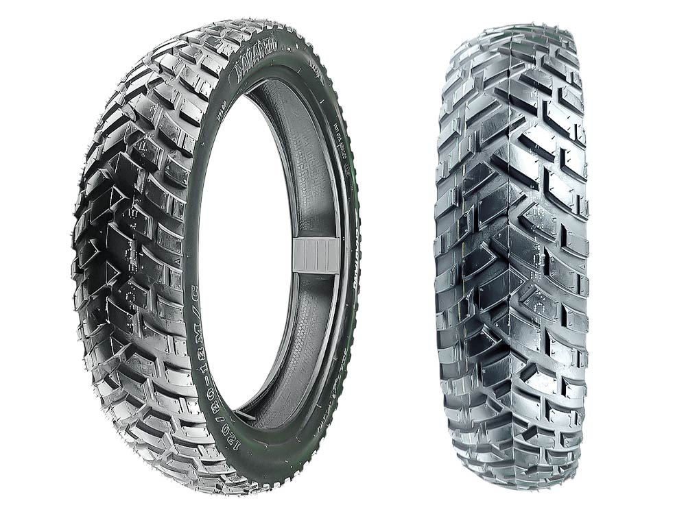 LLANTA [H-802] POST. 120/80-18 4PR TL 62S DAKAR200