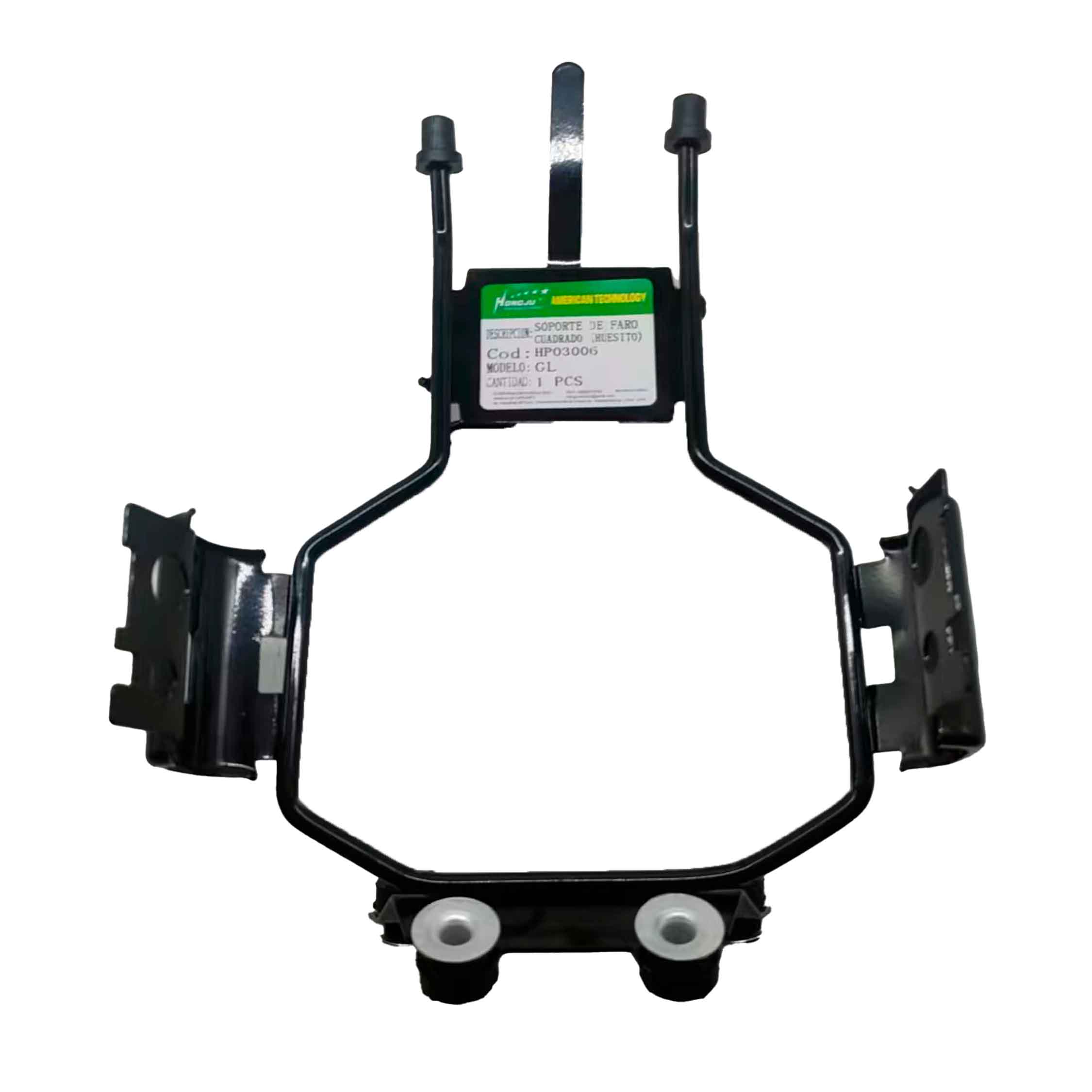 SOPORTE DE FARO CUADRADO (HUESITO) GL