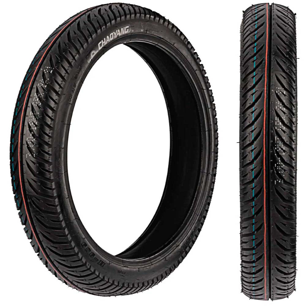 LLANTA [H-909] DEL. 4PR TL 70/90-17 49P STREET