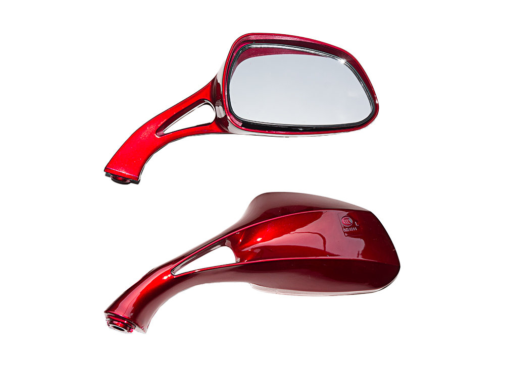 ESPEJO ROJO SCOOTER 125