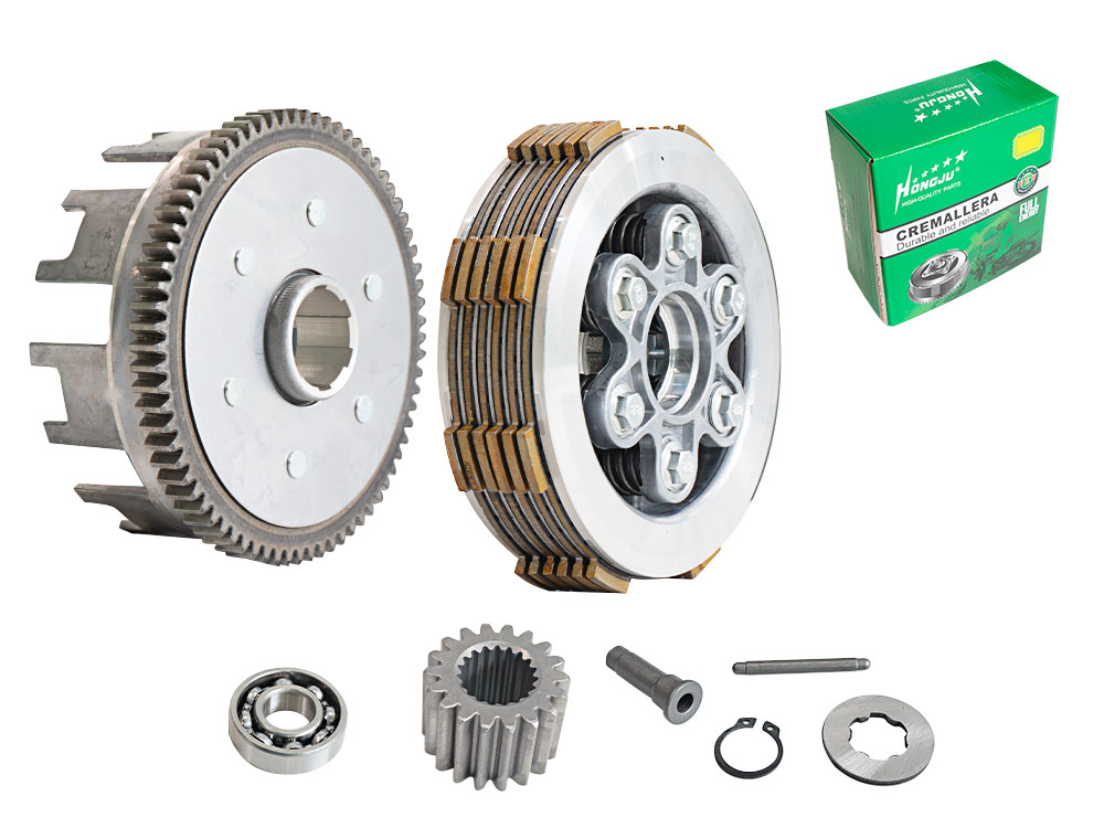 CREMALLERA COMPL. CG150 73T 6P 6D C/R6001 C/ P. LLORON - PIÑON DELGADO