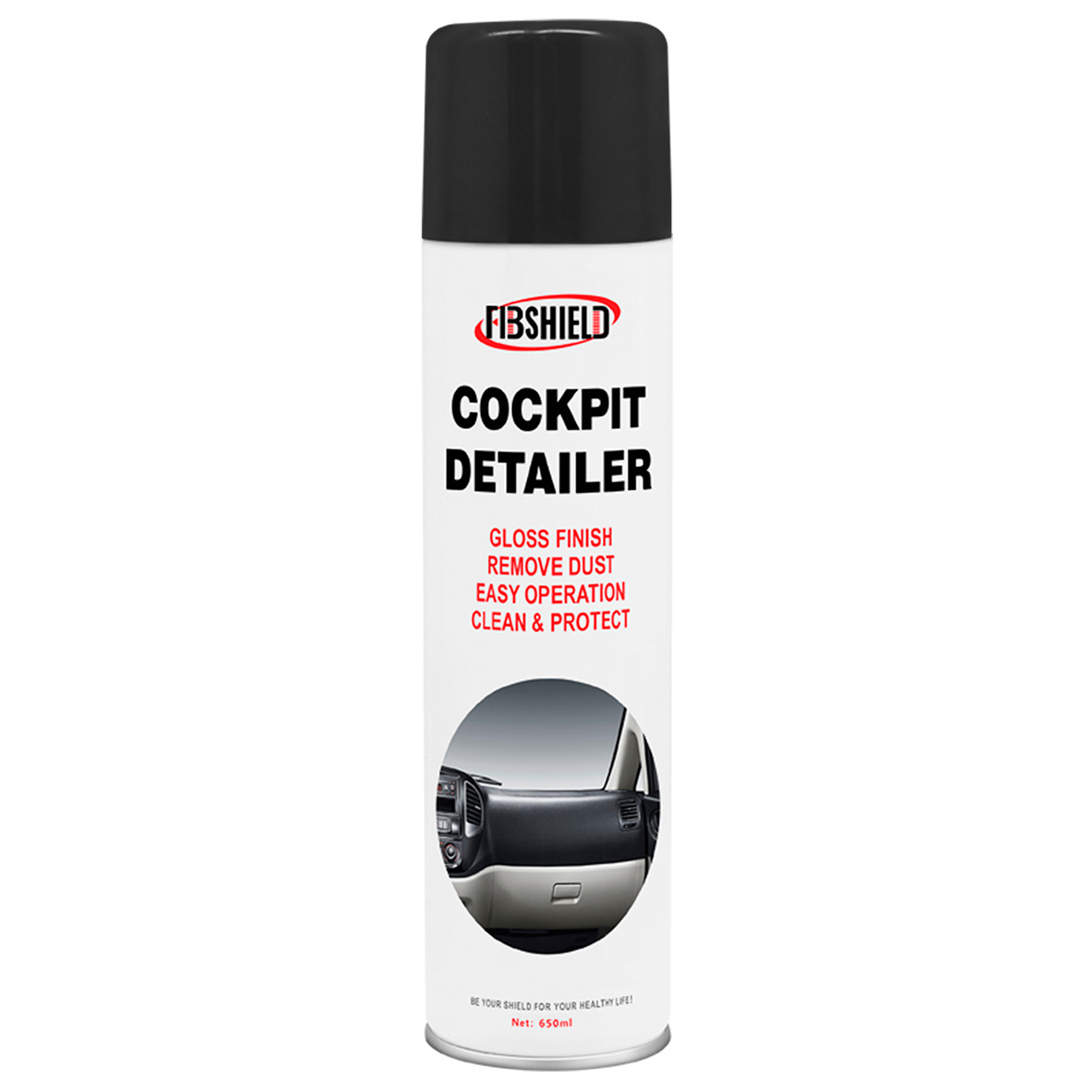 SPRAY ABRILLANTADOR DETALLISTA DE CABINA  650ML COCKPIT DETAILER(GUM FLAVOR)