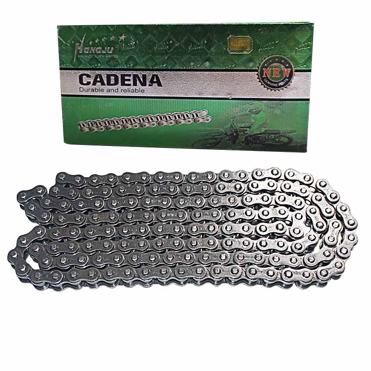 CADENA DE ARRASTRE 428H-150L NEGRO (4 GOLPES REFORZADA)