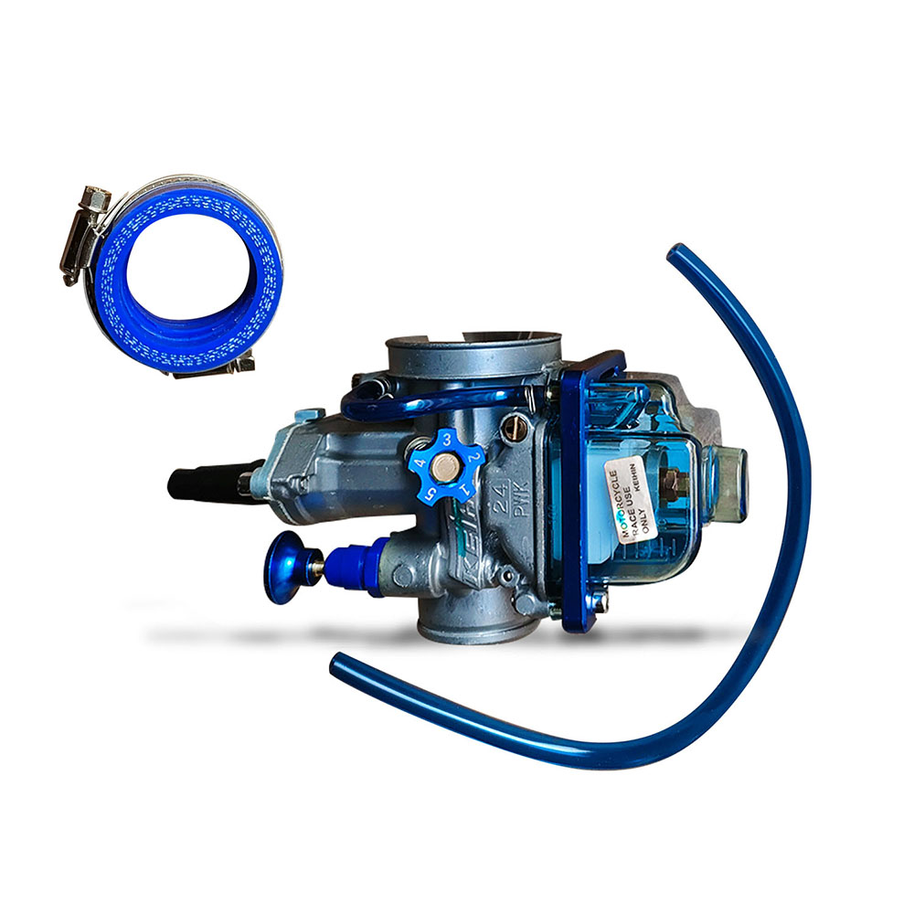 CARBURADOR RACING 125CC TRANSPARENTE PWK24