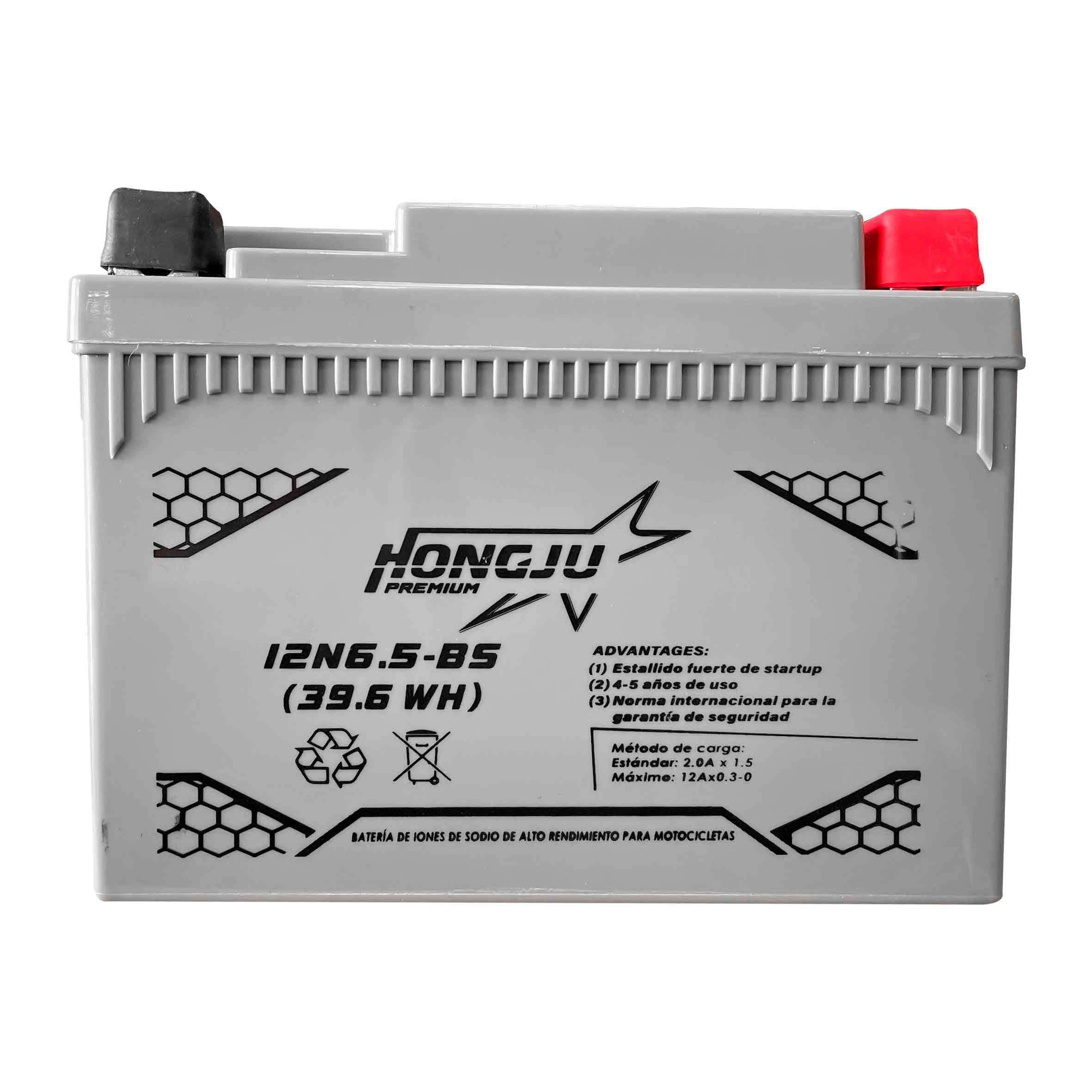 BATERIA DE LITIO GRIS 12N6.5