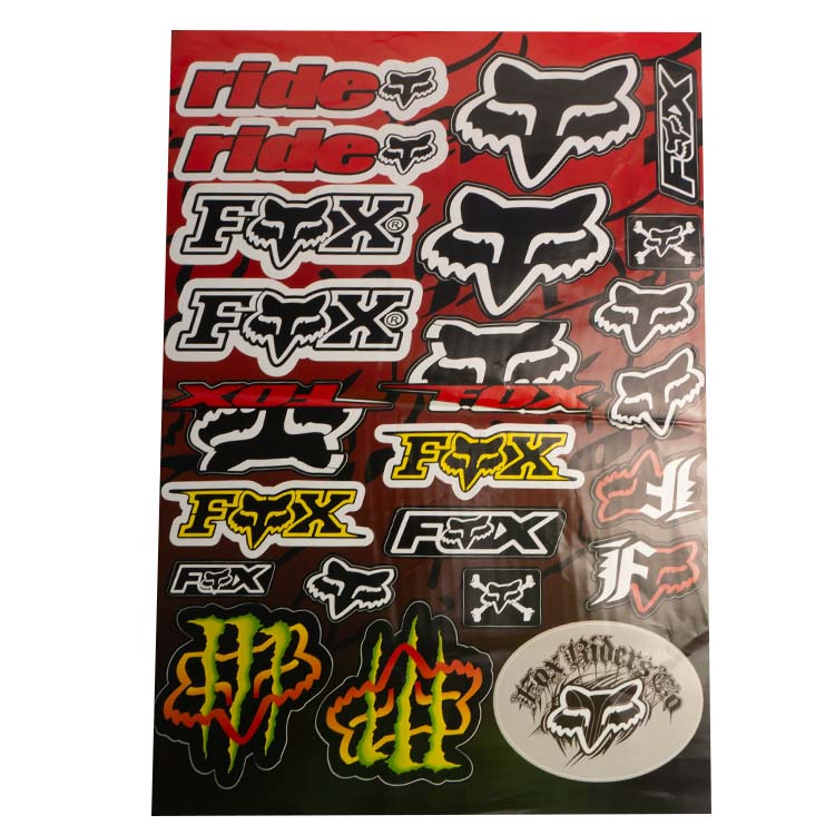 STIKER PARA MOTO FX