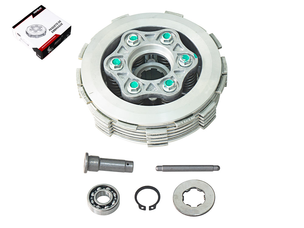 PAQUETE DE EMBRAGUE 6/6 CG150 (RODAJE 6001)