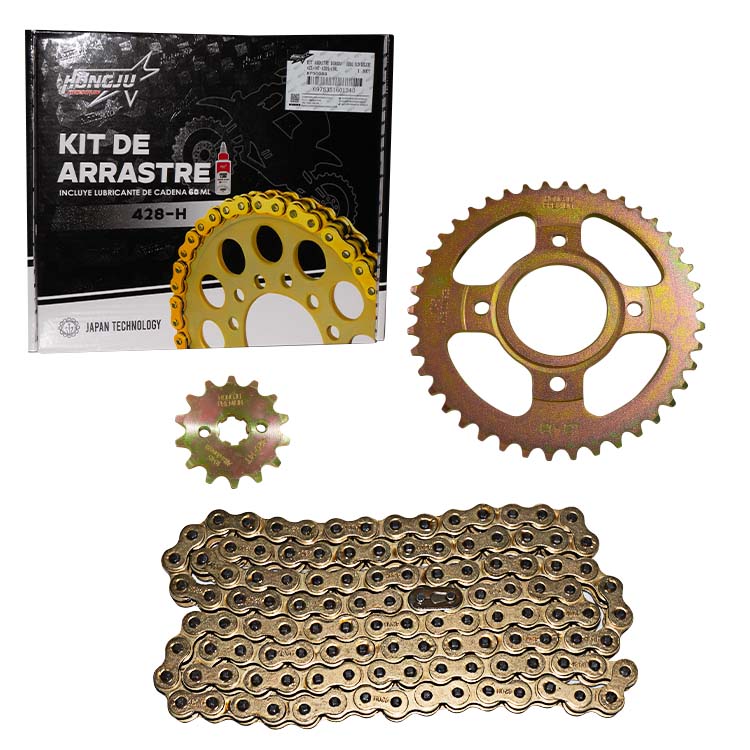 KIT ARRASTRE DORADA 42T-14T-420H-118L HERO ECO DELUXE