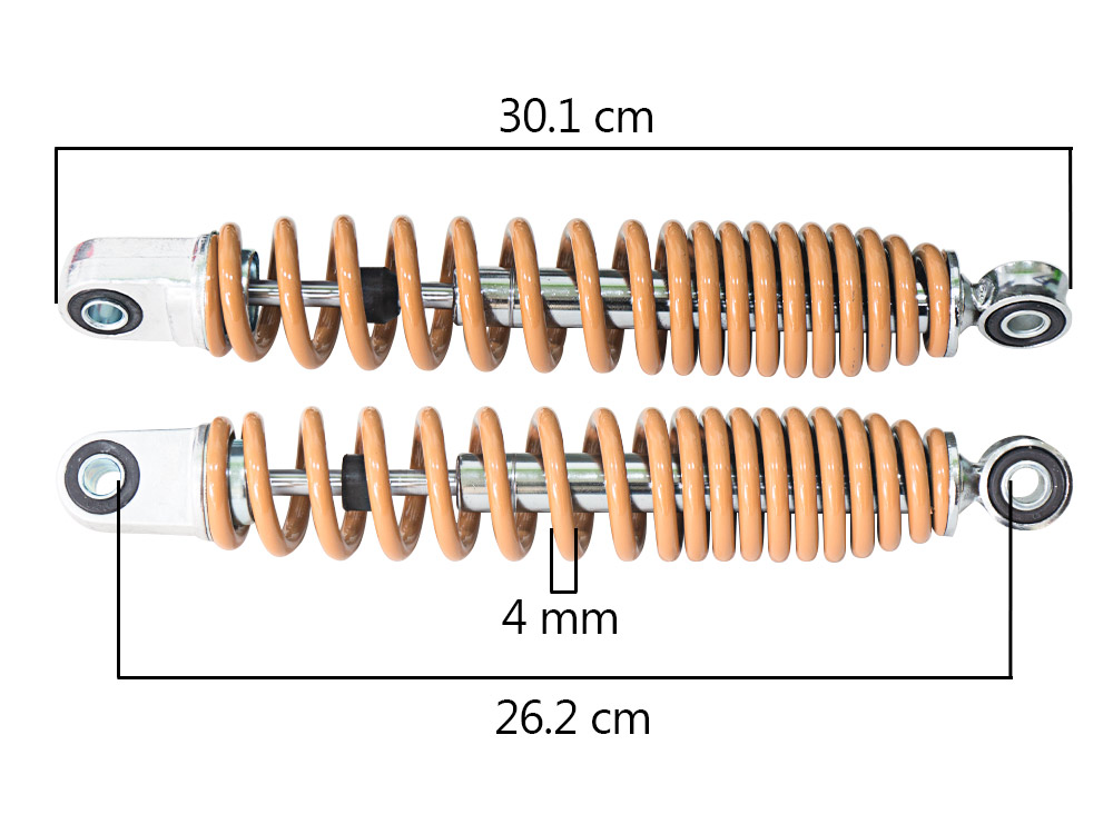 AMORTIGUADOR CRYPTON GRIS 