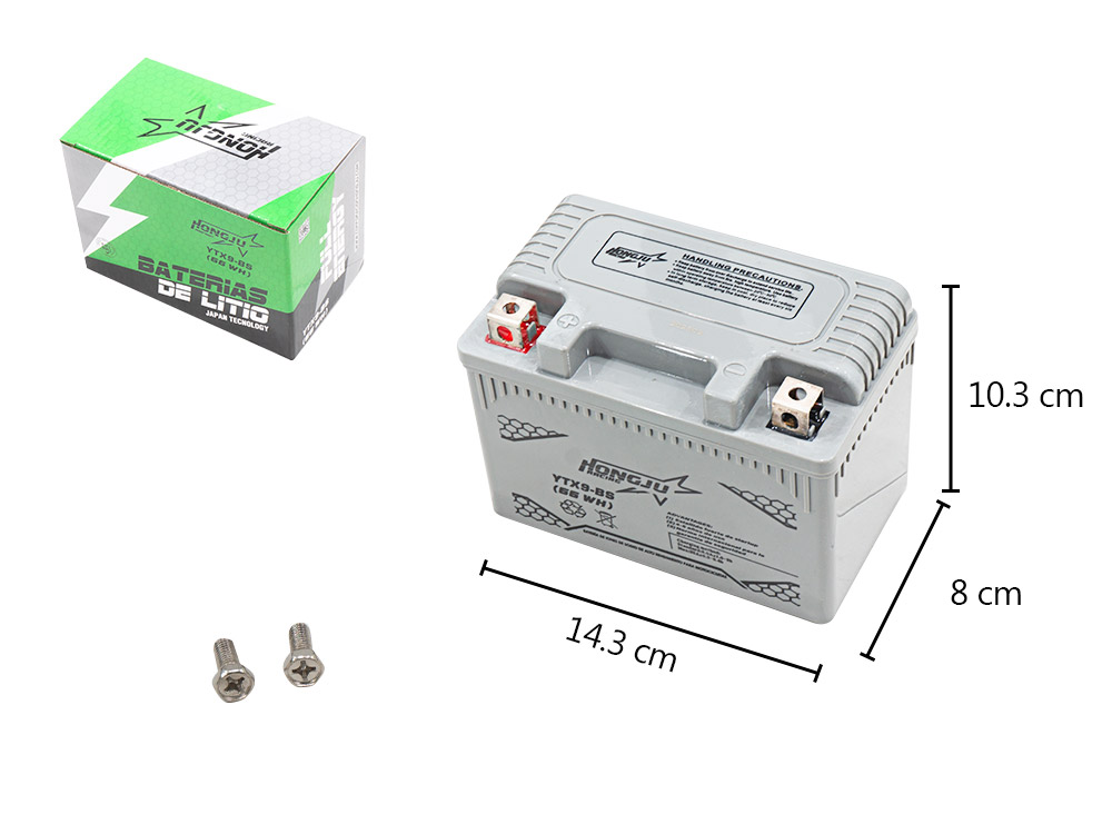 BATERIA DE LITIO GRIS YTX9-BS