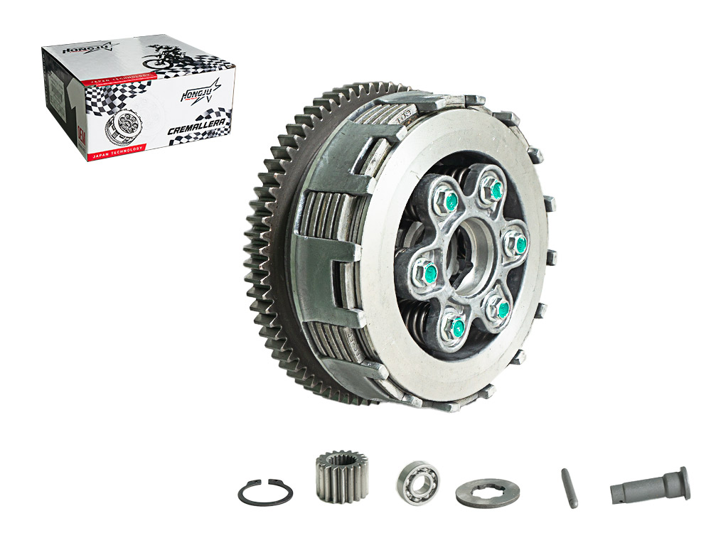 CREMALLERA COMPLETA 6/6 73T PIN DELGADO