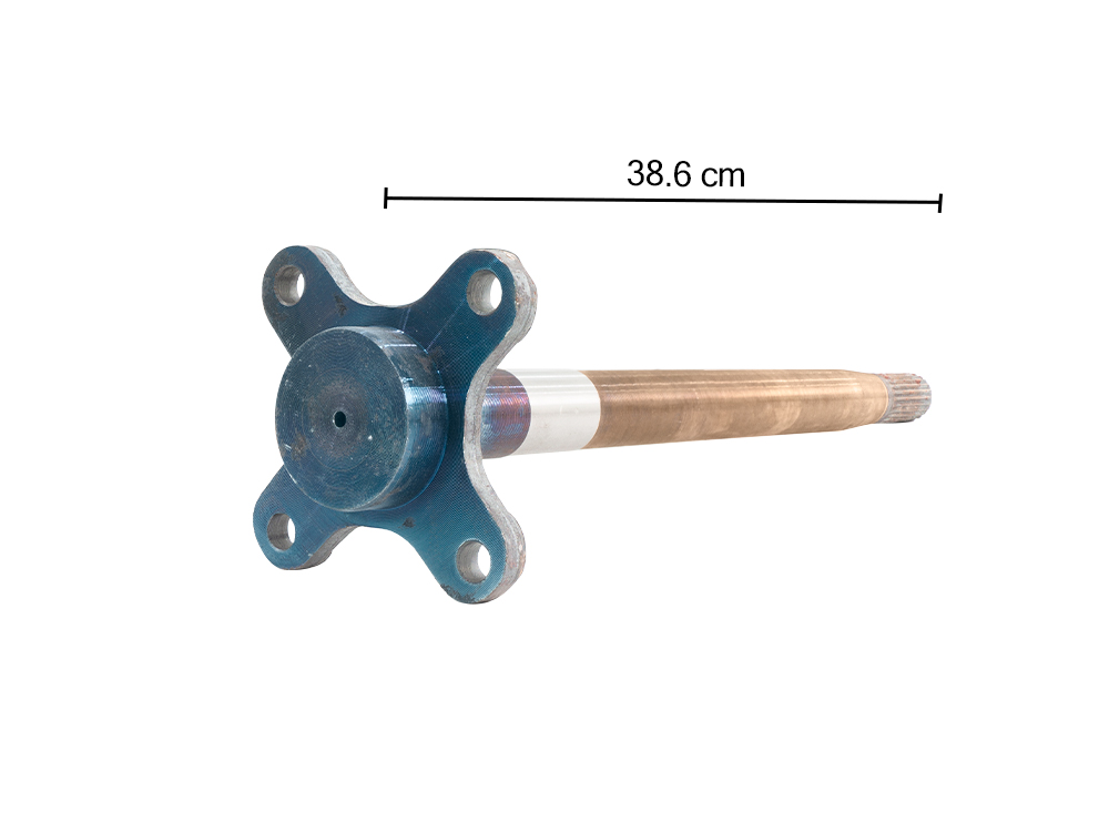 EJE CORONA IZQ. ESTRIADO 10:29 4P 220MM 115CM