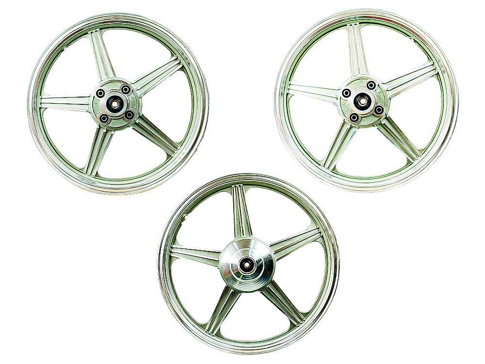 JUEGO DE AROS BUJES DE JEBE VERDE