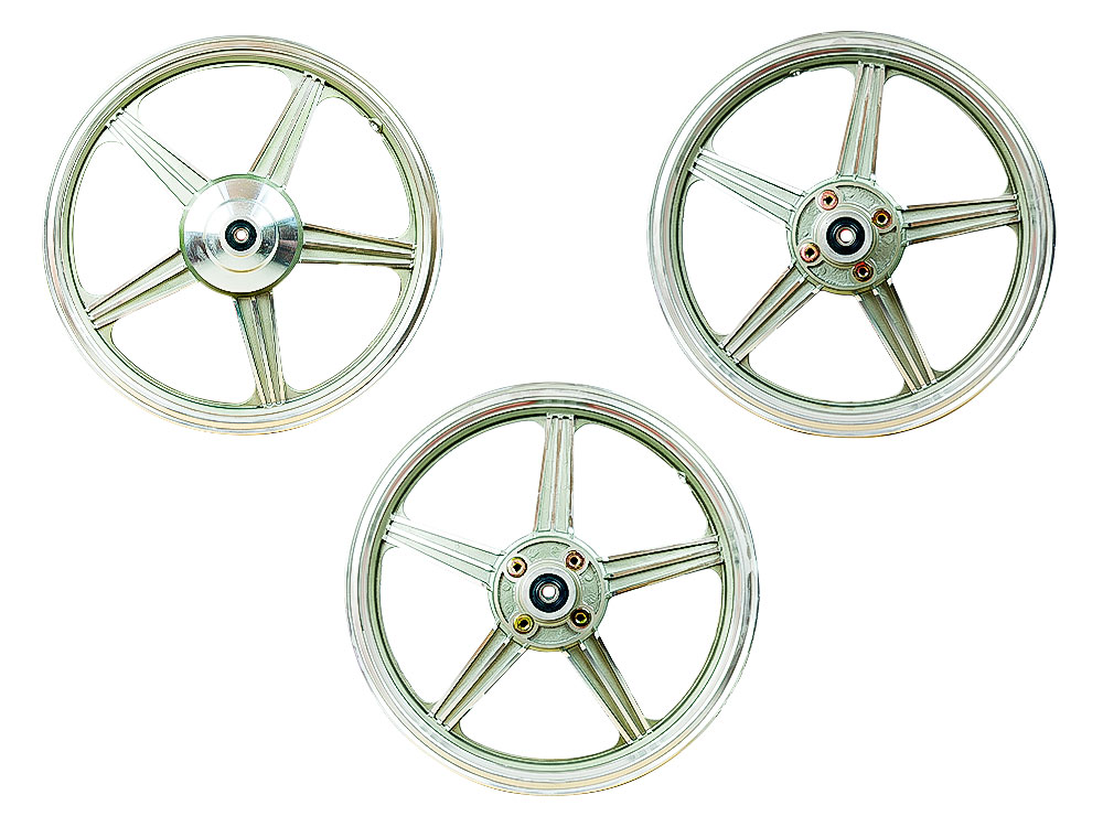 JUEGO DE AROS BUJES DE FIERRO VERDE