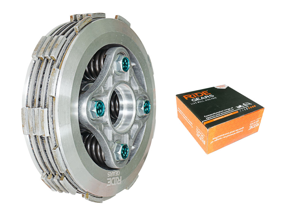 BASE CON DISCOS DE EMBRAGUE (CLUTCH) APACHE 160,APACHE 180 (5 DISCOS)