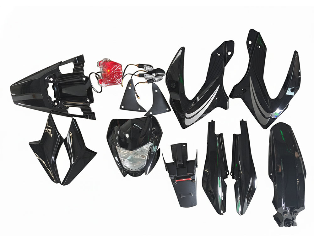KIT PLASTICO NEGRO WX200GY-8A