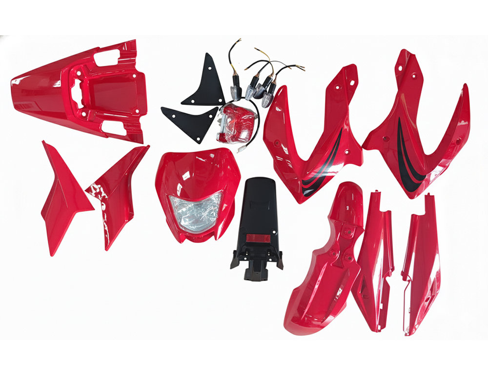 KIT PLASTICO ROJO WX200GY-8A