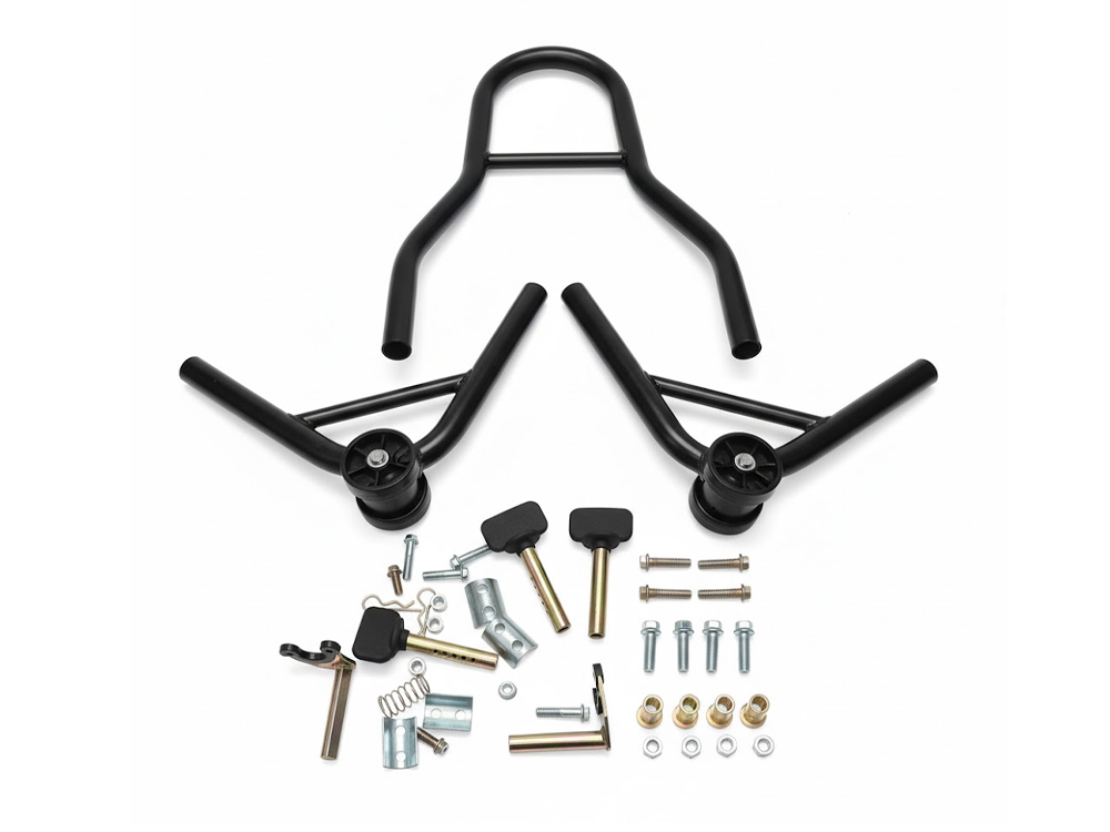 CABALLETE PARA LEVANTAR RUEDA COLOR NEGRO