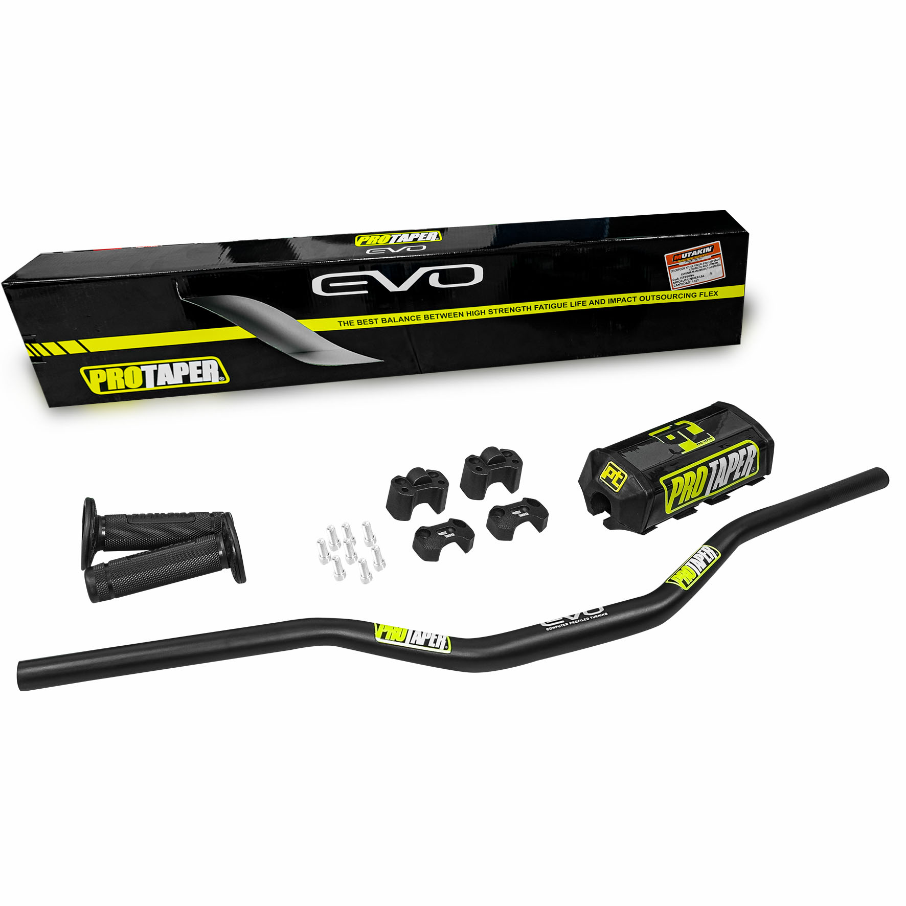 KIT DE TIMON EVO PROT. NEGRO (TIMON,ESPONJA,MANUBRIOS Y ACUTRAK )