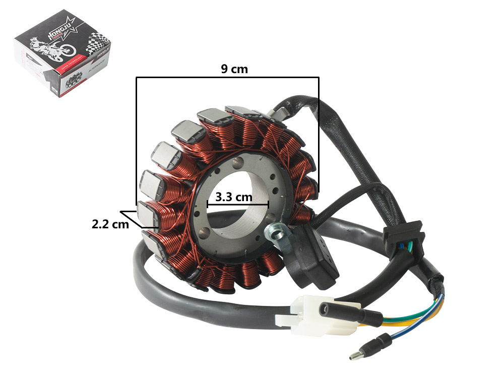 ALTERNADOR PREMIUN SANYA200/Z ONE 18P/3H