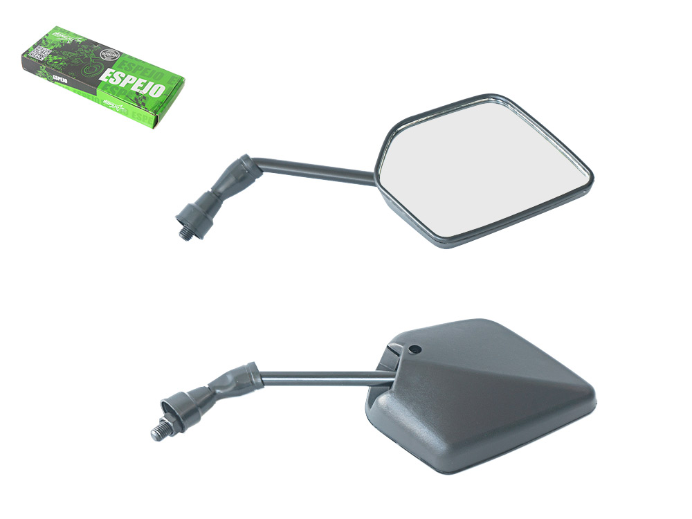 ESPEJO ROMBO 10MM BROSS SIN RETEN