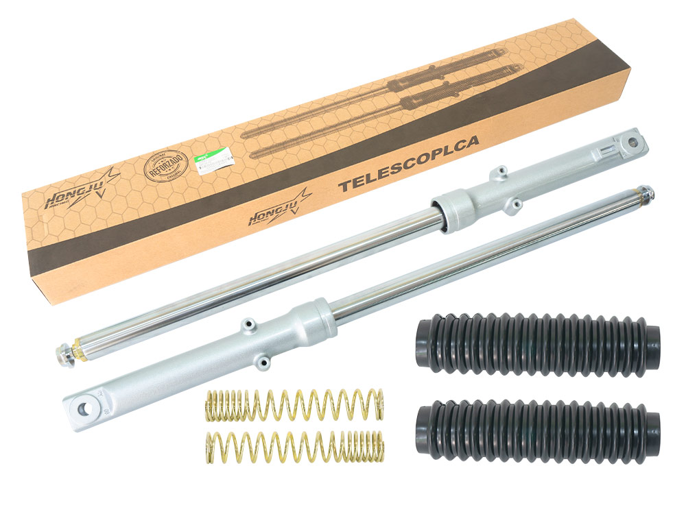 BARRA TELESCOPICA CG125 F/ZAPATA C/RESORTE