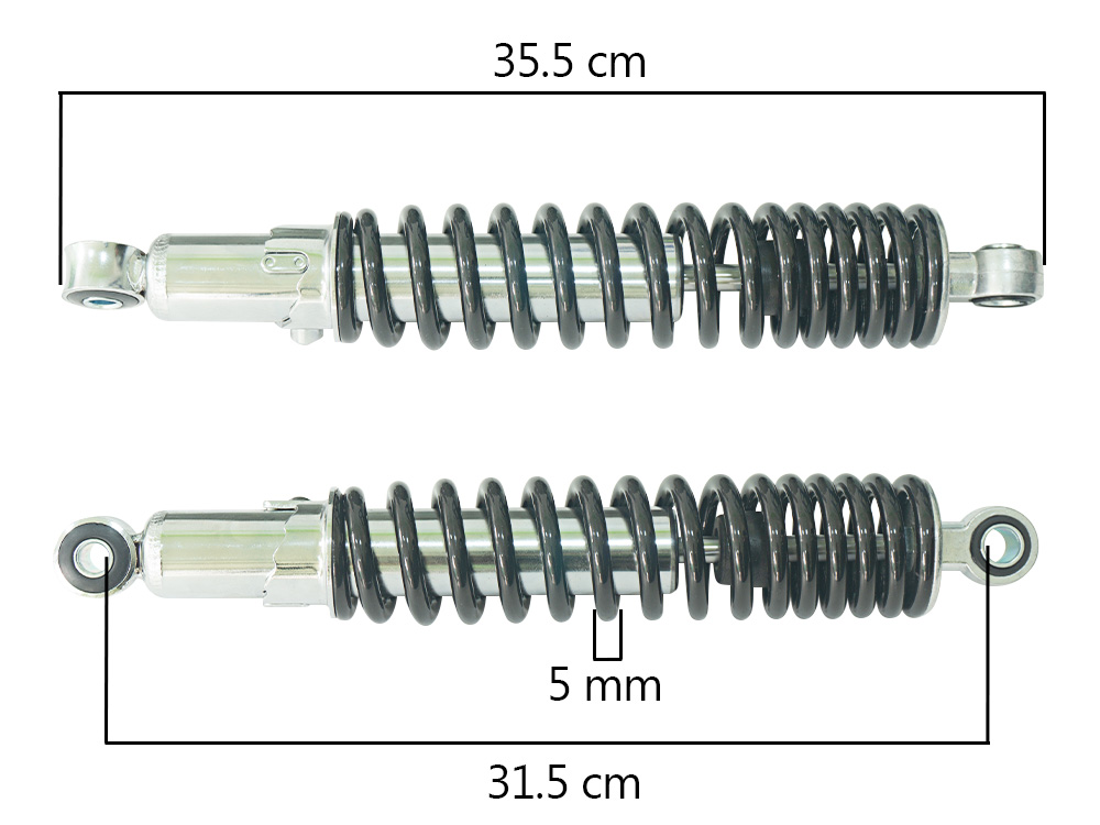 AMORTIGUADOR POST. 330MM GL150