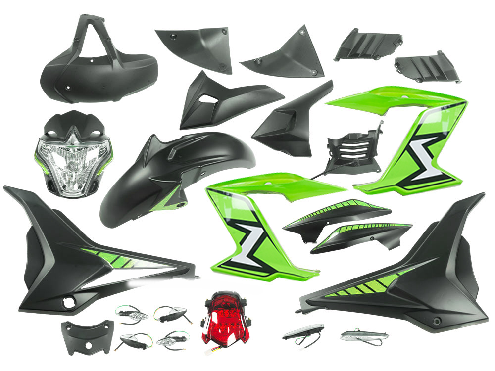 KIT PLASTICO ITK VERDE 150Z