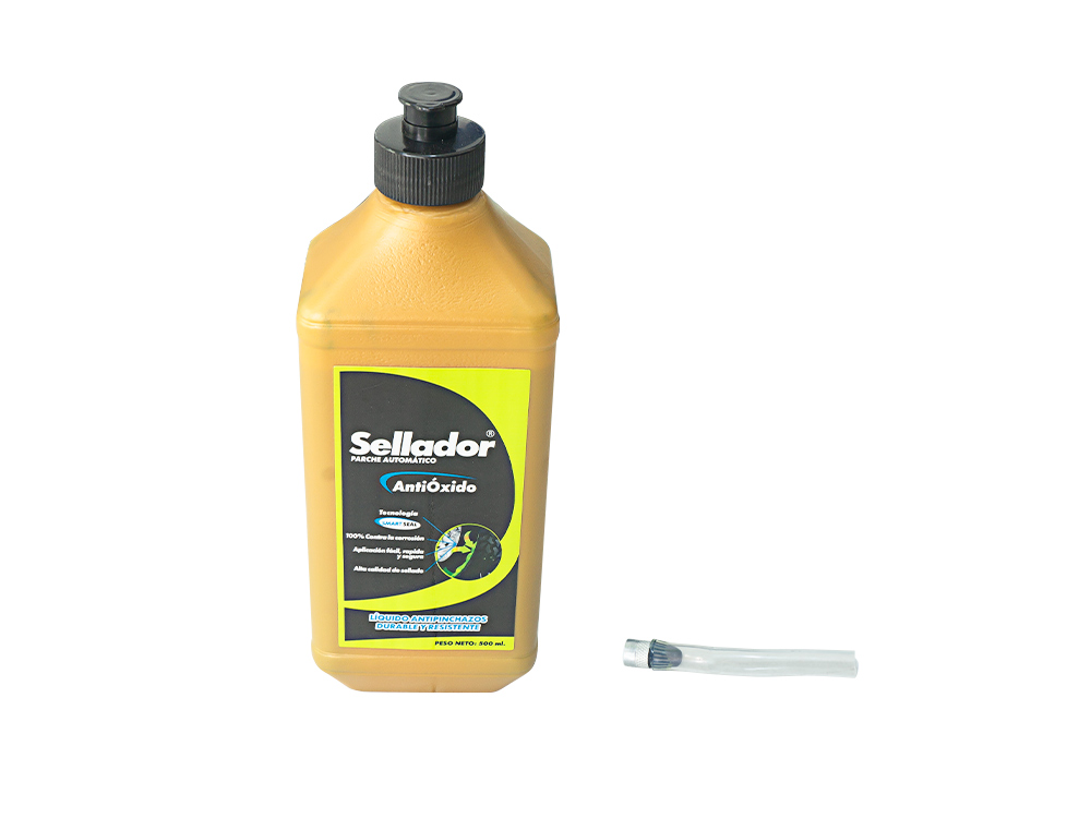 SELLADOR DE LLANTAS CON VALVULA 500ML D777 