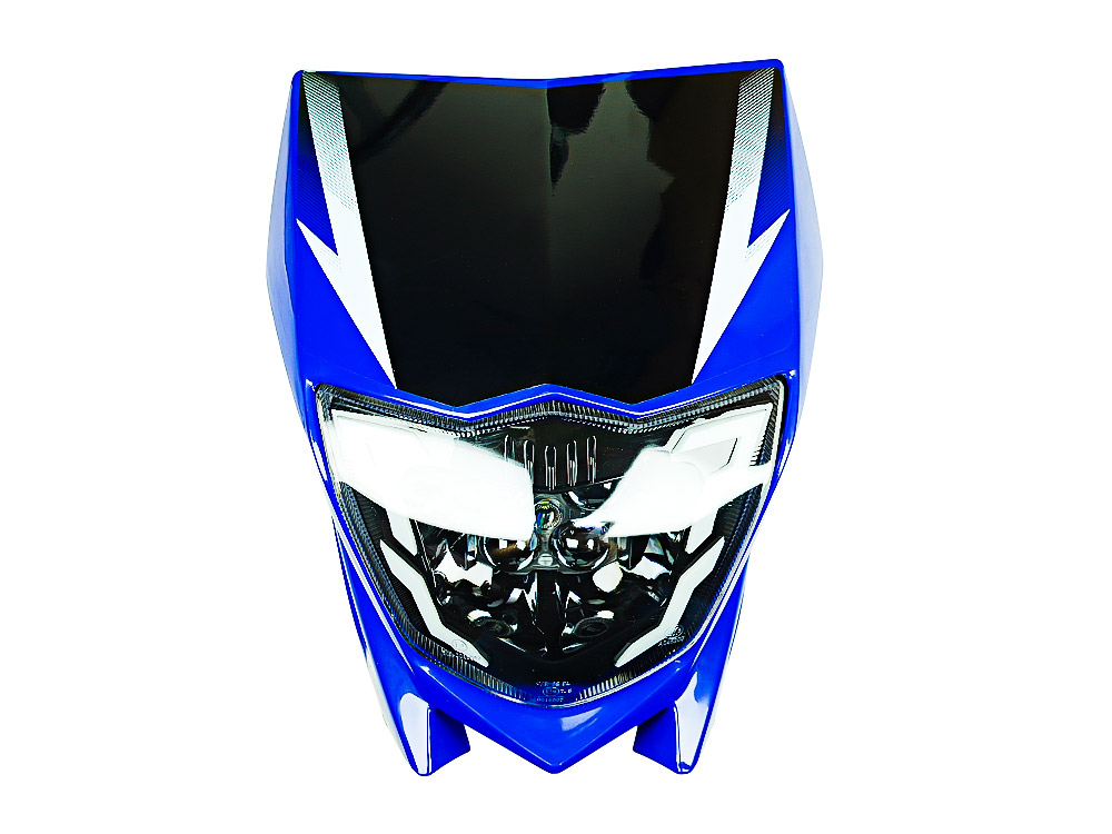 MASCARA LED AZUL COMPATIBLE CON XTZ125