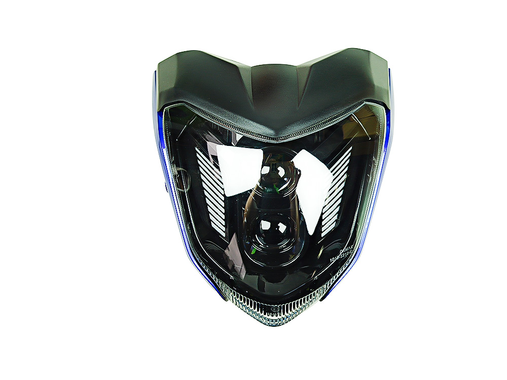 MASCARA LED AZUL COMPATIBLE CON FZ