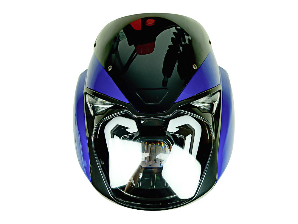 MASCARA LED AZUL COMPATIBLE CON PULSAR UG