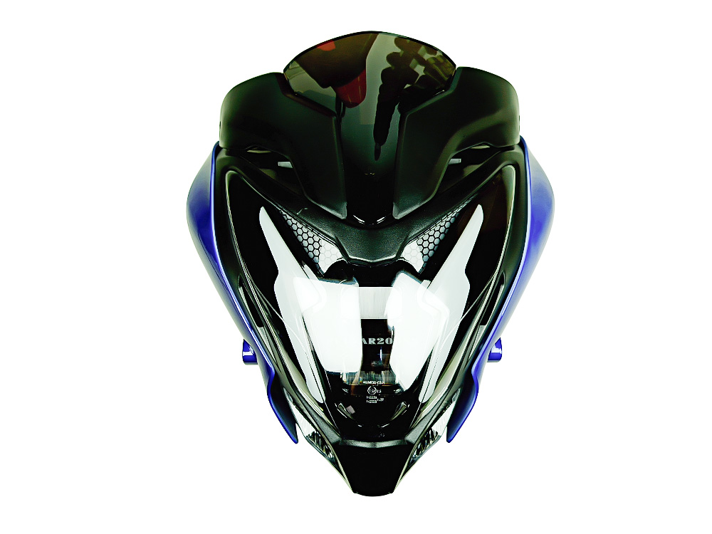 MASCARA LED AZUL COMPATIBLE CON PULSAR UG PULSAR 2000NS
