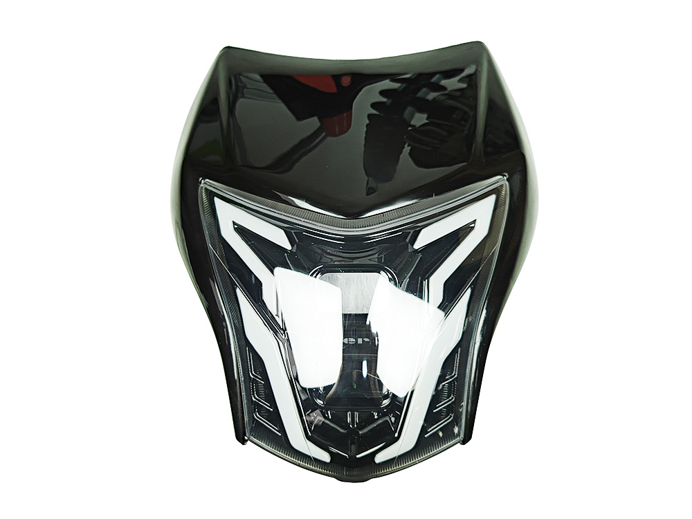 MASCARA LED NEGRO COMPATIBLE CON XR
