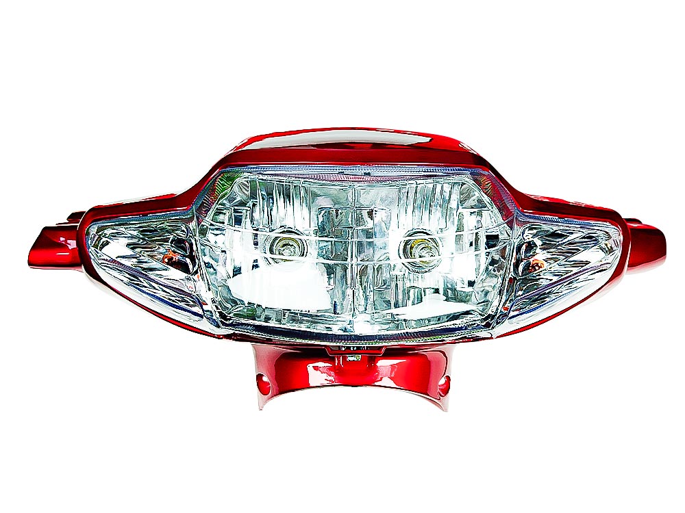 MASCARA C/FARO C100 ROJO