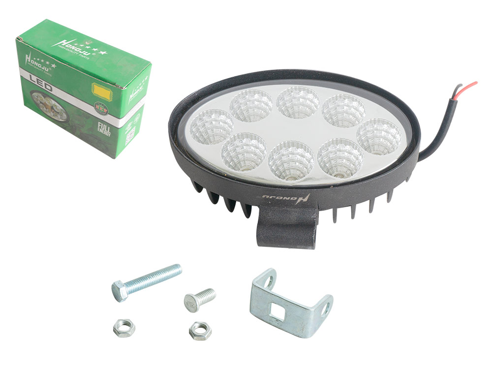 FOCO LED OVALADA 24W 12V-80V/24W