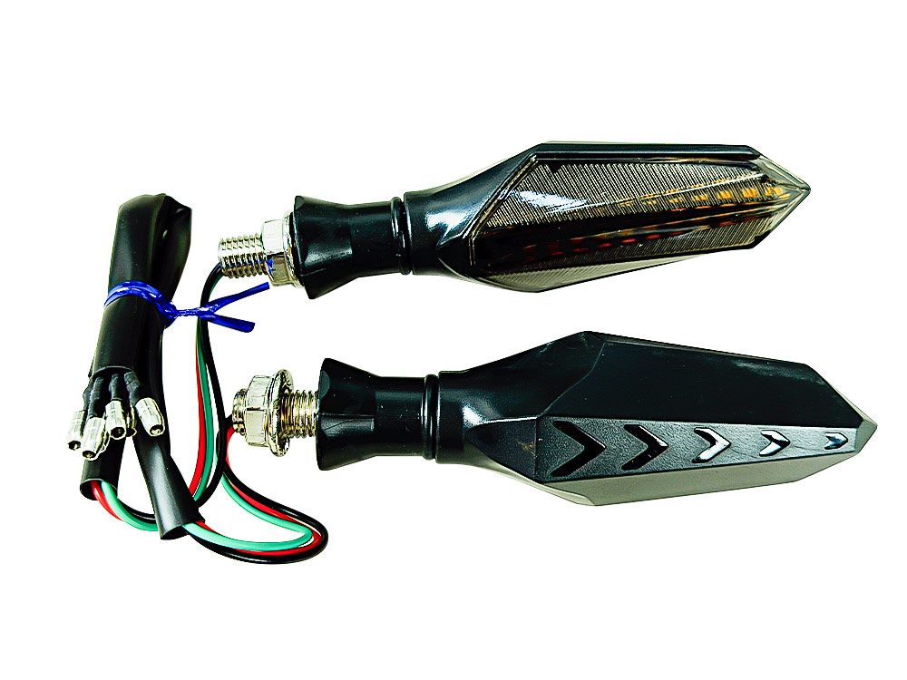 FARO DIRECCIONAL LED 2 CARAS STD AZUL